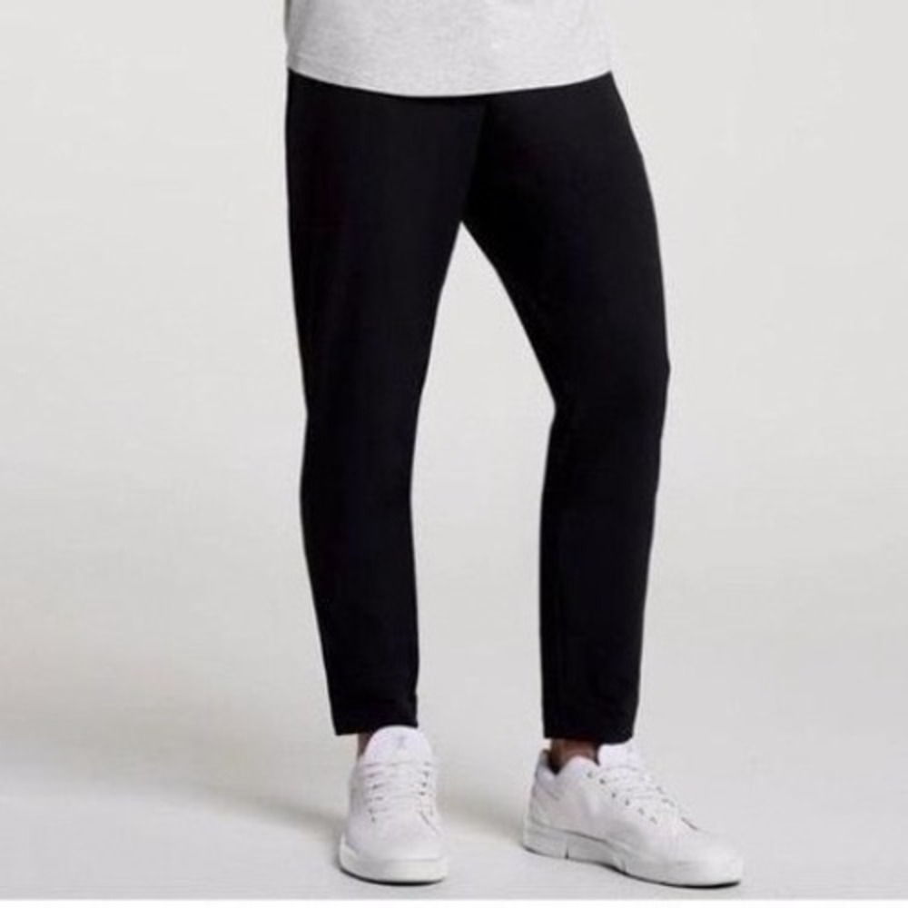 VRST Mens Slim Fit XL Tapered Pant Black UV Protection Water Repellent